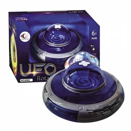 UFO ΜΕ ΦΩΣ ΚΑΙ ΜΟΥΣΙΚΗ 23x15x18cm  στην Κατηγορία Μπαταρίας 