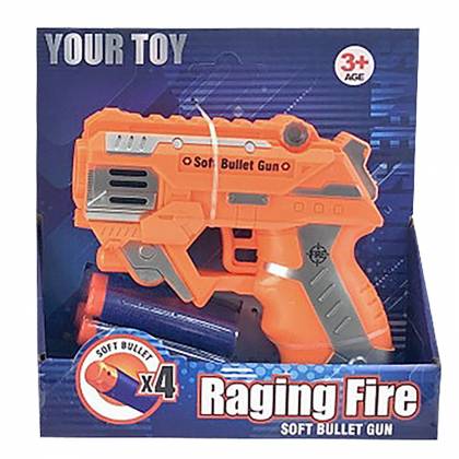 Πιστολάκι με Μαλακές Σφαίρες Raging Fire 16x16x5cm  στην Κατηγορία Πιστόλια - Καραμπίνες - Όπλα 