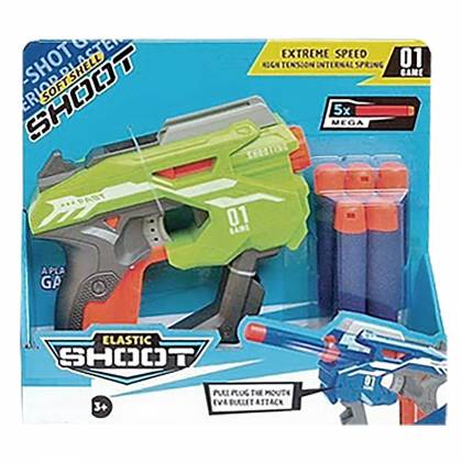 Όπλο με Μαλακές Σφαίρες Elastic Shoot 26x23x6cm  στην Κατηγορία Πιστόλια - Καραμπίνες - Όπλα 