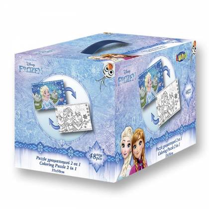 ΠΑΖΛ ΧΡΩΜΑ ΚΥΒΟΣ 48Τ FROZEN 20cm  στην Κατηγορία Πάζλ 