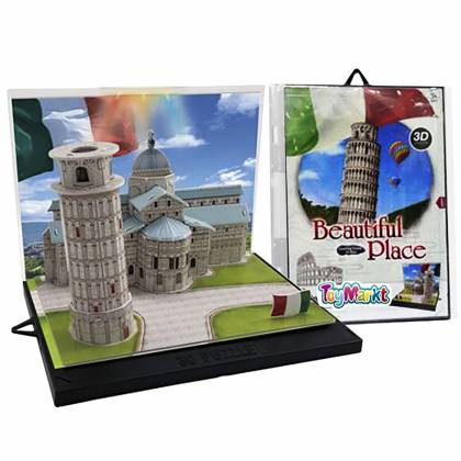 ΜΙΚΡΟ ΠΑΖΛ 3D ΠΥΡΓΟΣ ΤΗΣ ΠΙΖΑΣ 20 ΤΕΜ 16x23cm  στην Κατηγορία Πάζλ 3D 