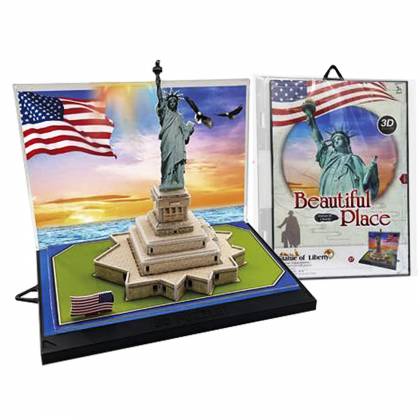 ΜΙΚΡΟ ΠΑΖΛ 3D ΑΓΑΛΜΑ ΤΗΣ ΕΛΕΥΘΕΡΙΑΣ 26 ΤΕΜ 16x23cm  στην Κατηγορία Πάζλ 3D 