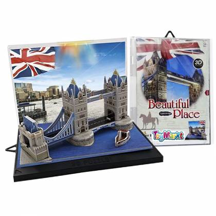 Μικρό Παζλ 3d Γέφυρα του Λονδίνου 33 τεμ 16x23cm  στην Κατηγορία Πάζλ 3D 