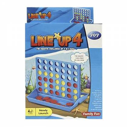 ΕΠΙΤΡΑΠΕΖΙΟ LINE UP 4 ΜΙΚΡΟ 15x23cm  στην Κατηγορία Επιτραπέζια Παιχνίδια 