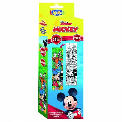 ΠΑΖΛ ΧΡΩΜΑ ΠΥΡΓΟΣ 24T MICKEY 9x29cm  στην Κατηγορία Πάζλ Παιδικά 