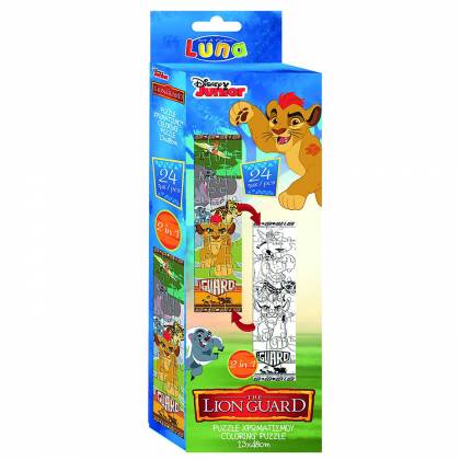 ΠΑΖΛ ΧΡΩΜΑ ΠΥΡΓΟΣ 24T LION GUARD 9x29cm  στην Κατηγορία Πάζλ Παιδικά 