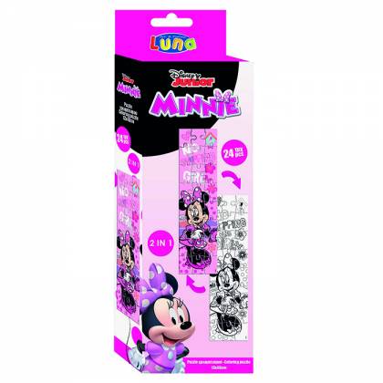 ΠΑΖΛ ΧΡΩΜΑ ΠΥΡΓΟΣ 24T MINNIE 9x29cm  στην Κατηγορία Πάζλ Παιδικά 