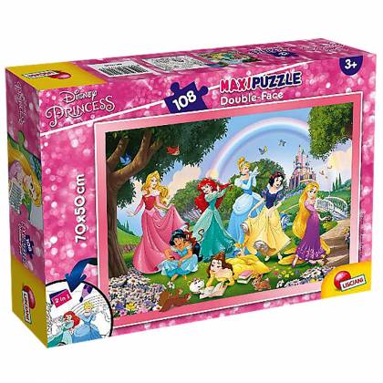 PUZZLE ΧΡΩΜΑΤΙΣΜΟΥ 2 ΟΨΕΩΝ PRINCESS 108ΤΕΜ LISCIANI 40x28cm  στην Κατηγορία Πάζλ Παιδικά 