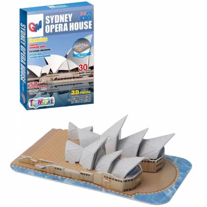 ΜΙΝΙ ΠΑΖΛ 3D ΟΠΕΡΑ ΣΙΔΝΕΥ 30 ΤΕΜ 16x22cm  στην Κατηγορία Πάζλ 