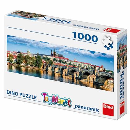 ΠΑΖΛ 1000 ΤΕΜ PANORAMIC ΠΡΑΓΑ ΚΑΣΤΡΟ & ΠΟΤΑΜΙ 32x23x7cm  στην Κατηγορία Πάζλ 500+ 