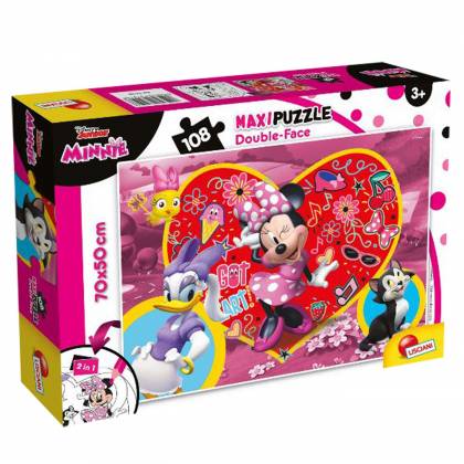 ΠΑΖΛ ΧΡΩΜΑΤΙΣΜΟΥ 2 ΟΨΕΩΝ MINNIE 108ΤΕΜ 40x28cm  στην Κατηγορία Πάζλ Παιδικά 