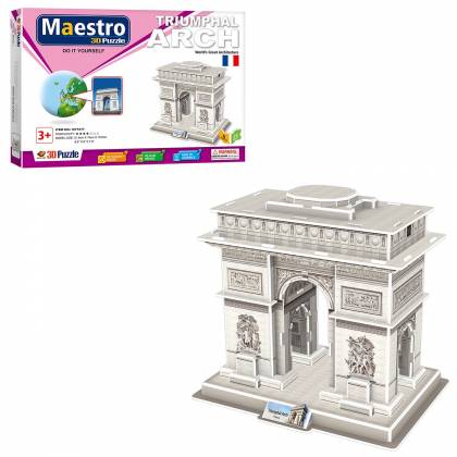 ΠΑΖΛ 3D MAESTRO TRIUMPHAL ARCH 29 ΤΕΜ 30x21cm  στην Κατηγορία Πάζλ 3D 