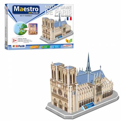 ΠΑΖΛ 3D MAESTRO NOTRE DAME 96 ΤΕΜ 30x21cm  στην Κατηγορία Πάζλ 3D 