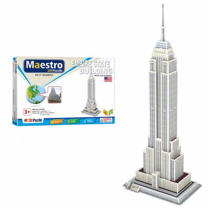 ΠΑΖΛ 3D MAESTRO EMPIRE STATE 42 ΤΕΜ 30x21cm  στην Κατηγορία Πάζλ 3D 