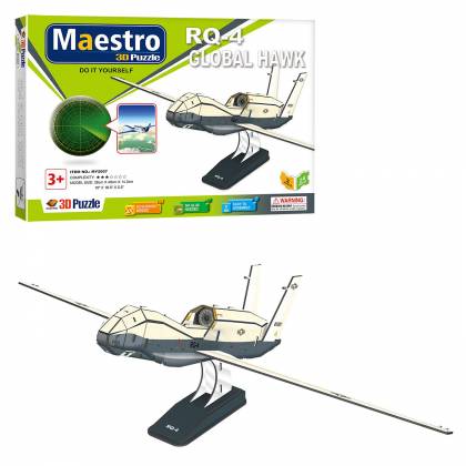 ΠΑΖΛ 3D MAESTRO RQ-4 GLOBAL HAWK 24 ΤΕΜ 30x21cm  στην Κατηγορία Πάζλ 3D 