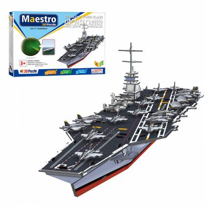 ΠΑΖΛ 3D MAESTRO AIRCRAFT CARRIER 99 ΤΕΜ 30x21cm  στην Κατηγορία Πάζλ 3D 