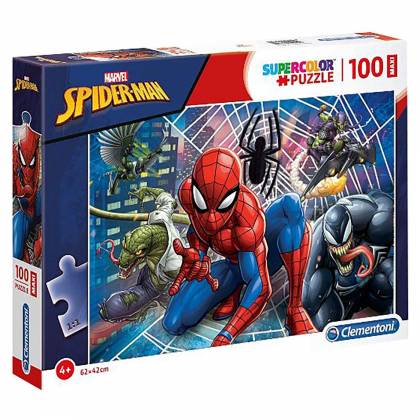 MAXI PUZZLE CLEMENTONI 100 TEM SPIDERMAN 40x27x4cm  στην Κατηγορία Πάζλ Παιδικά 