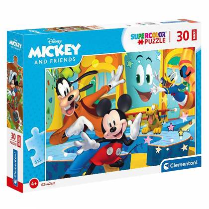 MAXI PUZZLE CLEMENTONI 30 TEM MICKEY 40x27x4cm  στην Κατηγορία Πάζλ Παιδικά 