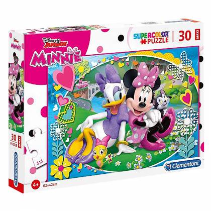 MAXI PUZZLE CLEMENTONI 30 TEM MINNIE 40x27x4cm  στην Κατηγορία Πάζλ Παιδικά 