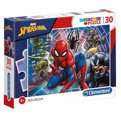 MAXI PUZZLE CLEMENTONI 30 TEM SPIDERMAN 40x27x4cm  στην Κατηγορία Πάζλ Παιδικά 