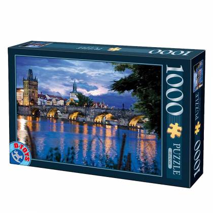 ΠΑΖΛ 1000 ΤΕΜ ΠΡΑΓΑ ΓΕΦΥΡΑ ΔΟΥΝΑΒΗ 39x27cm  στην Κατηγορία Πάζλ 500+ 