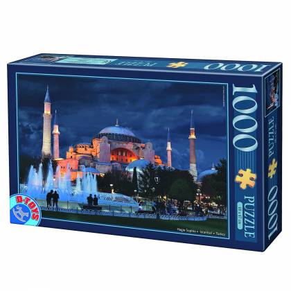 ΠΑΖΛ 1000 ΤΕΜ ΑΓΙΑ ΣΟΦΙΑ ΚΩΝΣΤΑΝΤΙΝΟΥΠΟΛΗ 39x27cm  στην Κατηγορία Πάζλ 500+ 