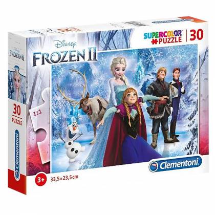MAXI PUZZLE CLEMENTONI 30 TEM FROZEN II 40x27x4cm  στην Κατηγορία Πάζλ Παιδικά 