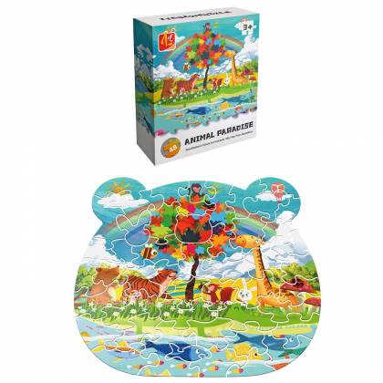 Παζλ 48 τεμ Animal Paradise 11x13x4cm  στην Κατηγορία Πάζλ Παιδικά 