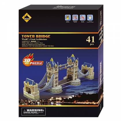 ΠΑΖΛ 3D TOWER BRIDGE 22x30cm  στην Κατηγορία Πάζλ 3D 
