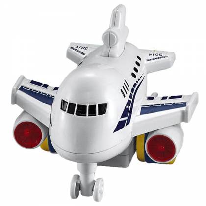 ΑΕΡΟΠΛΑΝΑΚΙ AIRBUS ΦΡΙΞΙΟΝ 14x11cm  στην Κατηγορία Αυτοκούρδιστα (Τριβής-Friction) 