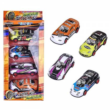 ΣΕΤ 4 ΑΥΤΟΚΙΝΗΤΑ DIE CAST PULL BACK 12x26cm  στην Κατηγορία Pull  Back 