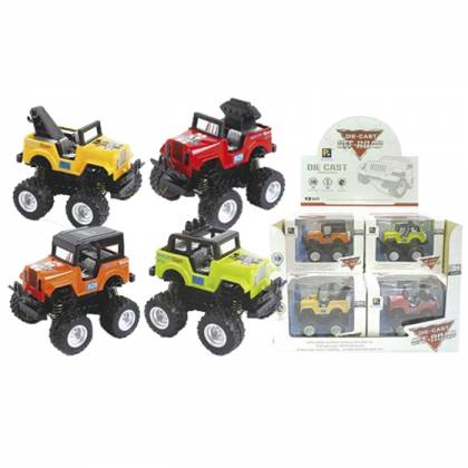 DIE CAST FRICTION OFF ROAD ΤΖΙΠΑΚΙ 8,5cm 12cm  στην Κατηγορία Αυτοκούρδιστα (Τριβής-Friction) 