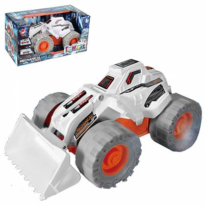 Μπουλντόζα Μεγάλες Ρόδες Friction 28x14x16cm  στην Κατηγορία Αυτοκούρδιστα (Τριβής-Friction) 