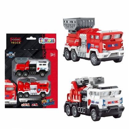 Σετ 2 Πυροσβεστικά Pull Back σε Κουτί 17x24x5cm  στην Κατηγορία Pull  Back 