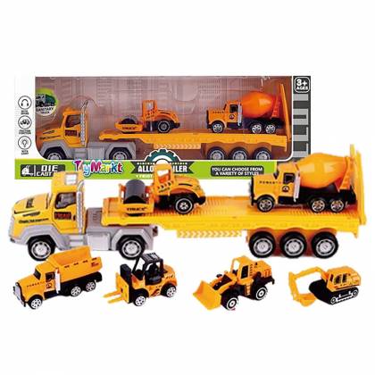 Μεταλλική Νταλίκα Friction & Δομικά Οχήματα 30x11x5cm  στην Κατηγορία Αυτοκούρδιστα (Τριβής-Friction) 