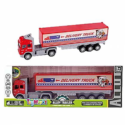 Μεταλλική Νταλίκα Friction Delivery Truck 30x11x5cm  στην Κατηγορία Αυτοκούρδιστα (Τριβής-Friction) 