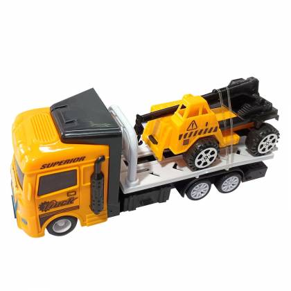Νταλίκα Friction με Δομικό Pull Back 22x10x8cm  στην Κατηγορία Αυτοκούρδιστα (Τριβής-Friction) 