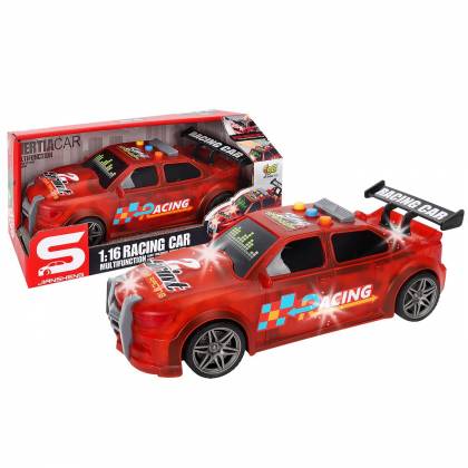 Αυτοκίνητο Friction Racing car With Light+sound 28x13x12cm  στην Κατηγορία Αυτοκούρδιστα (Τριβής-Friction) 