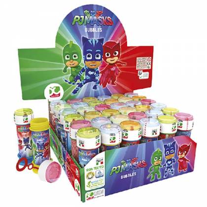 ΣΑΠΟΥΝΟΦΟΥΣΚΕΣ PJ MASKS 60ml  στην Κατηγορία Σαπουνόφουσκες 