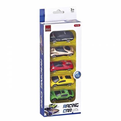 ΣΕΤ 5 ΜΕΤΑΛΛΙΚΑ ΟΧΗΜΑΤΑ FREE WHEELS 10x28cm  στην Κατηγορία Free  Wheels (Ελέυθερης Κίνησης) 
