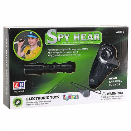 Υποκλοπή Συνομιλιών spy Hear Μπαταρίας 23x14x5cm  στην Κατηγορία Μικροπαιχνιδάκια - Τυχερές Σακούλες 