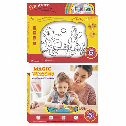 MAGIC WATER ΖΩΓΡΑΦΙΚΗ ΚΟΣΜΟΣ ΤΗΣ ΘΑΛΑΣΣΑΣ 30x26x3.5cm  στην Κατηγορία Δημιουργικά & Εκπαιδευτικά Σετ 