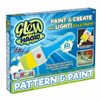 Pattern Painter Πινέλο Μπαταρίας, Φωσφορίζει στο Σκοτάδι 30x25x3cm  στην Κατηγορία Δημιουργικά & Εκπαιδευτικά Σετ 