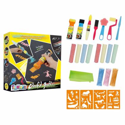 COLORFUL GRAFFITI ΚΟΥΤΙ 23 ΤΕΜ 26x27x5cm  στην Κατηγορία Δημιουργικά & Εκπαιδευτικά Σετ 