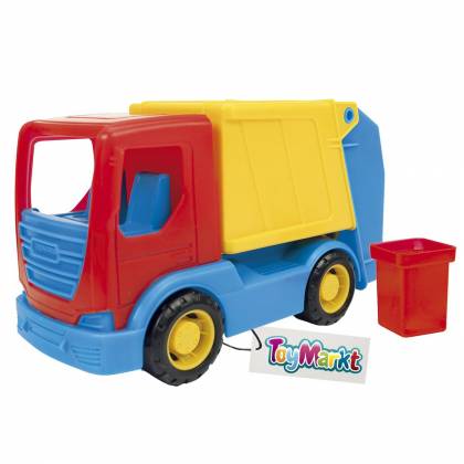Απορριματοφόρο Πλαστικό Free Wheels + Κάδος 24x15x12cm  στην Κατηγορία Free  Wheels (Ελέυθερης Κίνησης) 