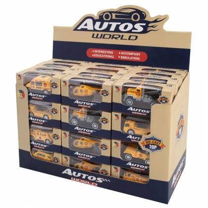 Μεταλλικά Δομικά Free Wheels 48 τεμ 34x22x17cm