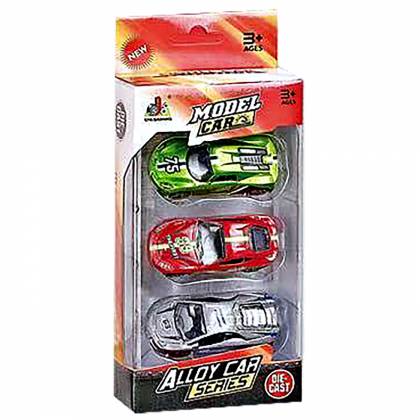 Σετ 3 Οχήματα die Cast Metal Free Wheels 9x22x4.5cm  στην Κατηγορία Free  Wheels (Ελέυθερης Κίνησης) 