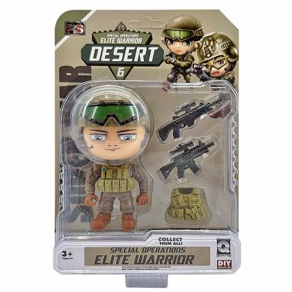 Στρατιωτάκι Desert σε Καρτέλα 16x22x5cm  στην Κατηγορία Στρατιωτάκια 