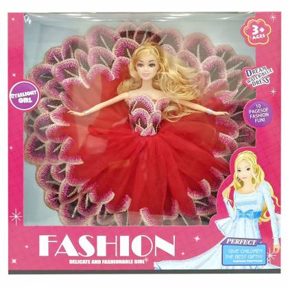 ΚΟΥΚΛΑ FASHION ΜΕ ΒΡΑΔΥΝΗ ΤΟΥΑΛΕΤΑ 33x33cm  στην Κατηγορία Μοντέλα 