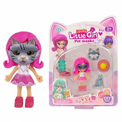 Κούκλα 9cm Pet Mask Καρτέλα 19x25x5cm  στην Κατηγορία Μοντέλα 